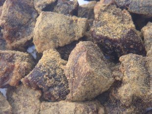 名冠傻子王糖心（油炸孜然)零食、食品、牛肉、糖心 糖心
 7成干