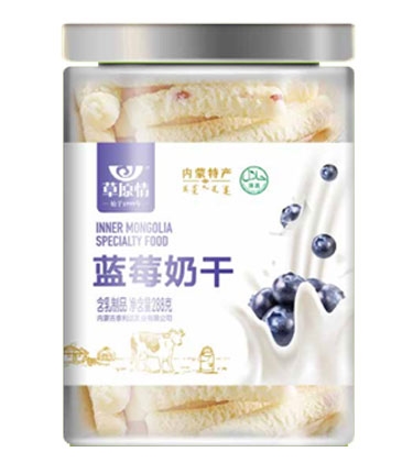糖心
奶酪草原情罐装蓝莓奶干288g